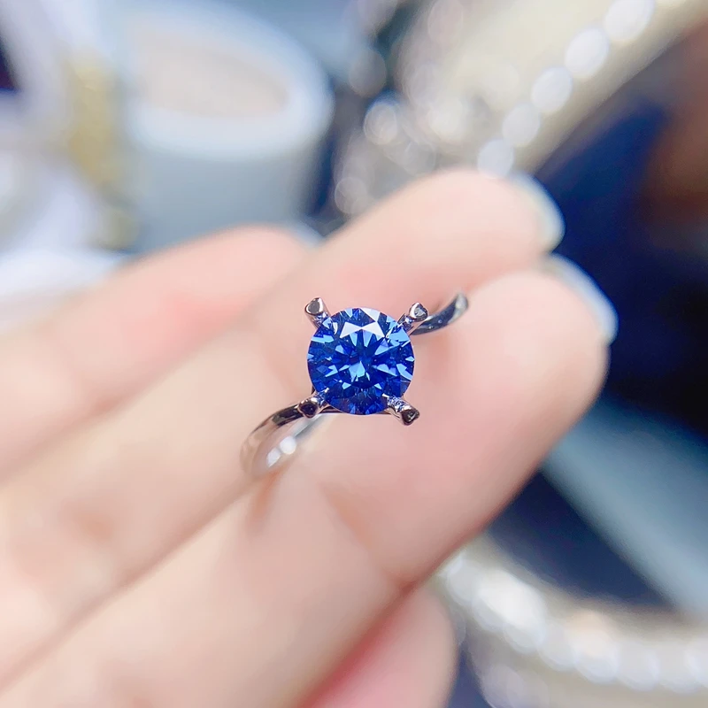 10 colors moissanite New ring, 925 Sterling silver, beautiful color, sparkling, 1 carat D VVS1
10 colors moissanite New ring, 925 Sterling silver, beautiful color, sparkling, 1 carat D VVS1