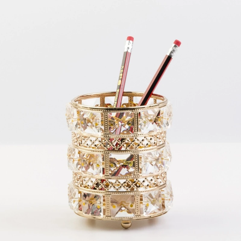 Crystal Pencil Holder Desktop Pen Cup Home Decorations for Bedroom Vanity Countertop Office Desk Organizer and Storage H8WD
Crystal Pencil Holder Desktop Pen Cup Home Decorations for Bedroom Vanity Countertop Office Desk Organizer and Storage H8WD