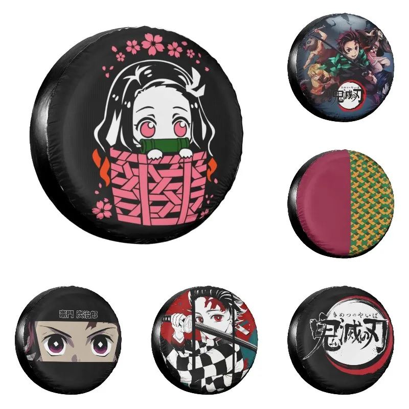 Kawaii Kimetsu No Yaiba Nezuko Kamado запасное колесо покрышка чехол сумка для Suzuki убийца демонов аниме аксессуары для транспортных средств
Kawaii Kimetsu No Yaiba Nezuko Kamado запасное колесо покрышка чехол сумка для Suzuki убийца демонов аниме аксессуары для транспортных средств