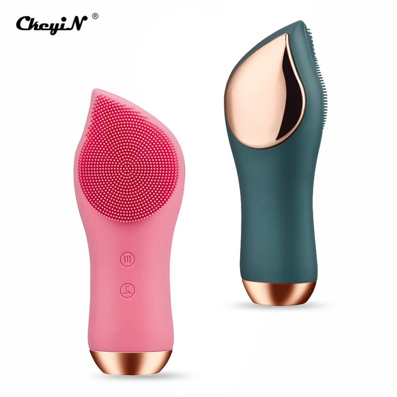 CkeyiN Electric Face Wash Brush Powered Facial Deep Cleansing Devices Silicone Sonic Vibration Heating Massager Skin Care Tools
CkeyiN Electric Face Wash Brush Powered Facial Deep Cleansing Devices Silicone Sonic Vibration Heating Massager Skin Care Tools