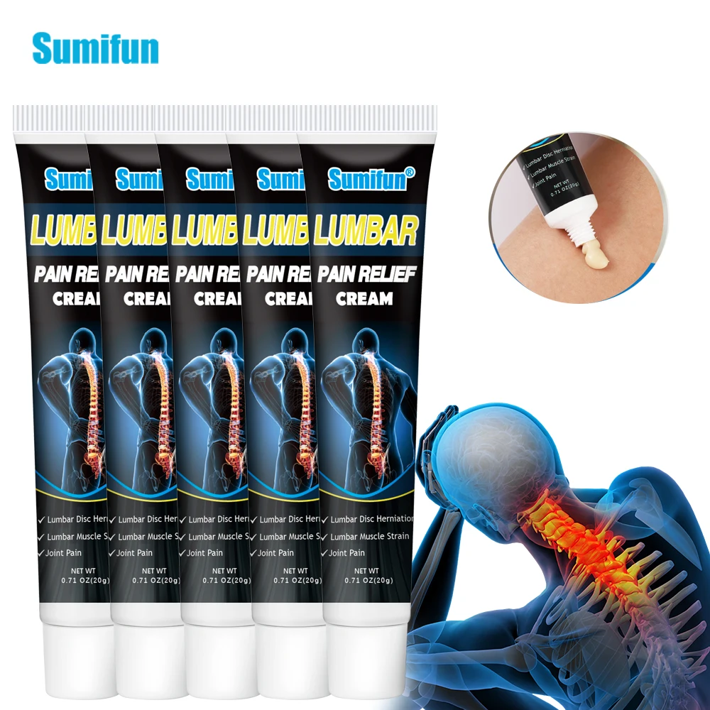 5Pcs Lumbar Spine Pain Relief Cream Muscle Strain Ointment Neck Back Joint Knee Joint Bone Herbal Extract Pain Plaster
5Pcs Lumbar Spine Pain Relief Cream Muscle Strain Ointment Neck Back Joint Knee Joint Bone Herbal Extract Pain Plaster