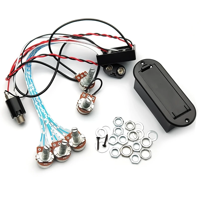 3 Band EQ Preamp Circuit Guitar Dual Potentiometer For Active Bass Guitar Pickup 5 Control Knobs Guitar Pickup Control
3 Band EQ Preamp Circuit Guitar Dual Potentiometer For Active Bass Guitar Pickup 5 Control Knobs Guitar Pickup Control