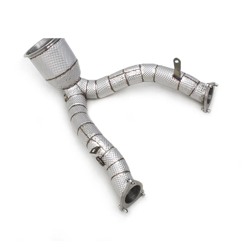 Head Section High flow Pipes Exhaust Pipes branch downpipe Exhaust Pipe with catalyst for Porsche Macan S/Turbo 3.0T/2.9T
Head Section High flow Pipes Exhaust Pipes branch downpipe Exhaust Pipe with catalyst for Porsche Macan S/Turbo 3.0T/2.9T