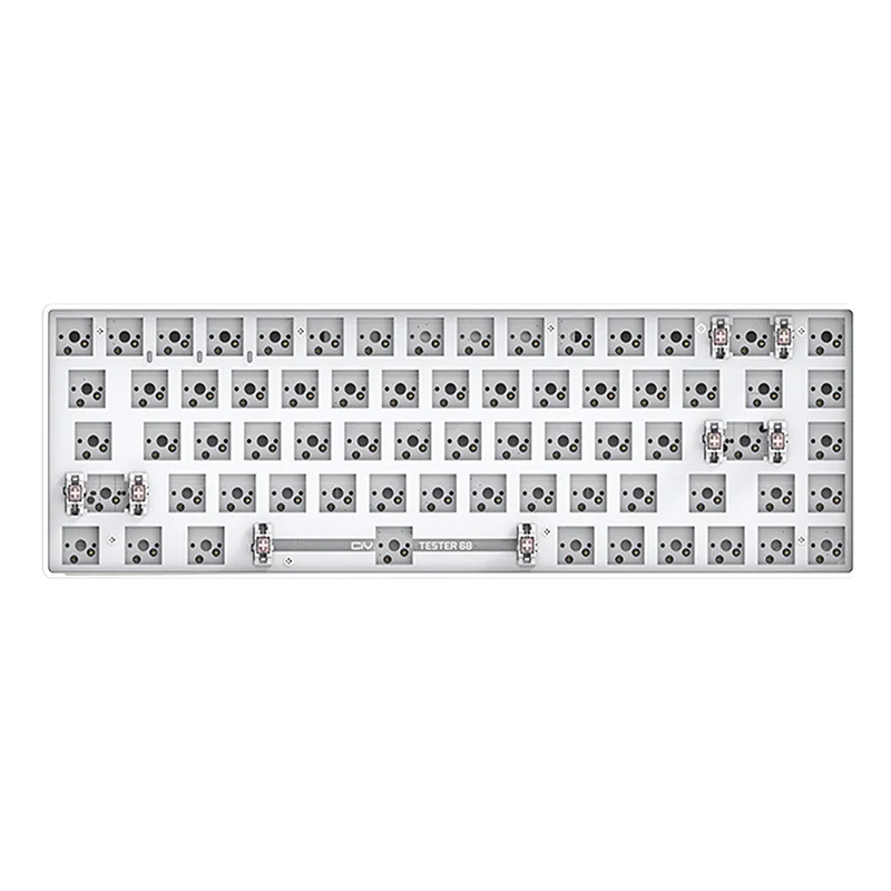 TESTER68 Customized Mechanical Keyboard Kit Hot Swap Kit 2.4G Dual Mode Bluetooth Wireless Keyboard Black
TESTER68 Customized Mechanical Keyboard Kit Hot Swap Kit 2.4G Dual Mode Bluetooth Wireless Keyboard Black