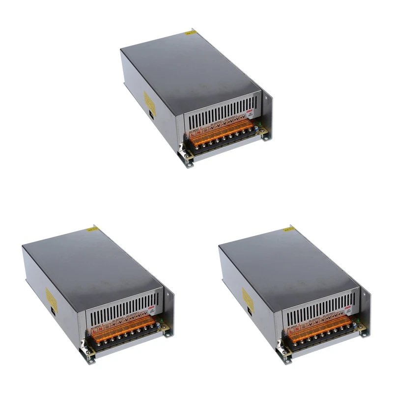3X DC 12V 50A 600W импульсный источник питания, трансформатор для светодиодной ленты светильник 110/220V
3X DC 12V 50A 600W импульсный источник питания, трансформатор для светодиодной ленты светильник 110/220V
