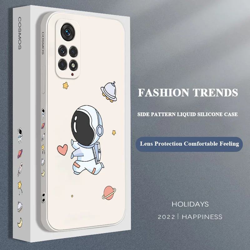 Astronaut Couple Phone Case For Xiaomi Redmi Note 11 11S 11T 10 10T 10S 9T 9 8 7 Pro Plus Redmi 10 10C 9 9A 9C 9T 4G 5G Cover
Astronaut Couple Phone Case For Xiaomi Redmi Note 11 11S 11T 10 10T 10S 9T 9 8 7 Pro Plus Redmi 10 10C 9 9A 9C 9T 4G 5G Cover