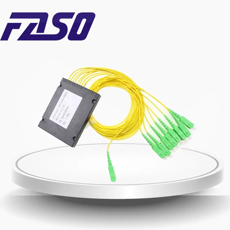 FASO 5Pcs 1*8 SC/APC Connector Single Mode 1 Meter 2.0mm Cable ABS BOX Fiber Optic PLC Splitter
FASO 5Pcs 1*8 SC/APC Connector Single Mode 1 Meter 2.0mm Cable ABS BOX Fiber Optic PLC Splitter