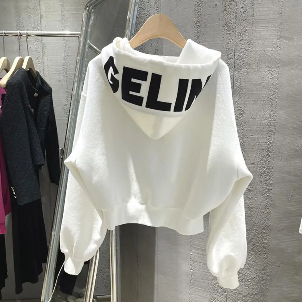 Elastic Cuff Jacket Hop Winter Jackets for Women Hooded Letter Print Thick Warm with Drawstring Pockets Elastic Cuff Hem 2
Elastic Cuff Jacket Hop Winter Jackets for Women Hooded Letter Print Thick Warm with Drawstring Pockets Elastic Cuff Hem 2