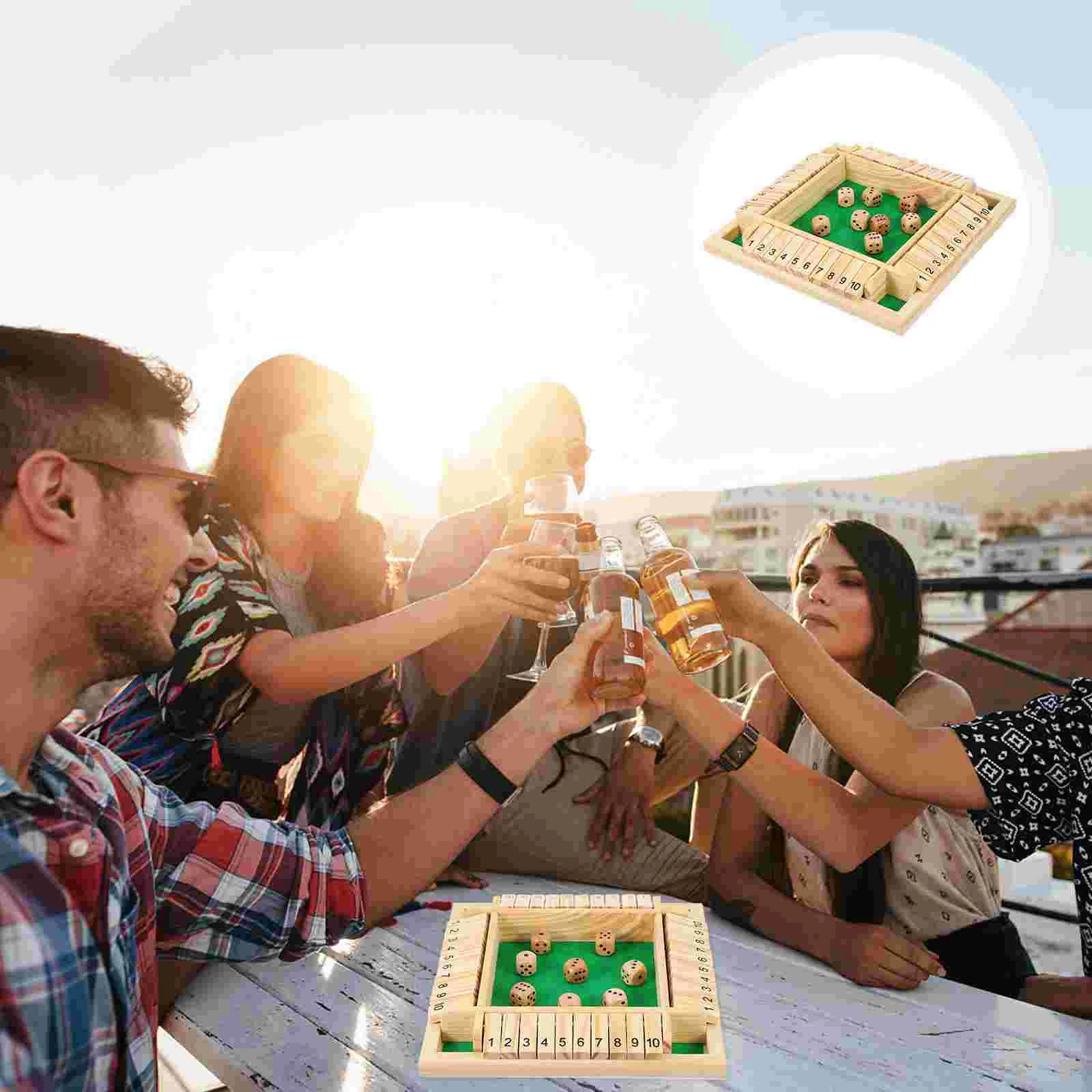 Game Wooden Board Dice Shut Box The Drinking 4 Prop Games Puzzleperfect Tabletop Way Multiplayer Mathnumber Classic Sided Pub
Game Wooden Board Dice Shut Box The Drinking 4 Prop Games Puzzleperfect Tabletop Way Multiplayer Mathnumber Classic Sided Pub