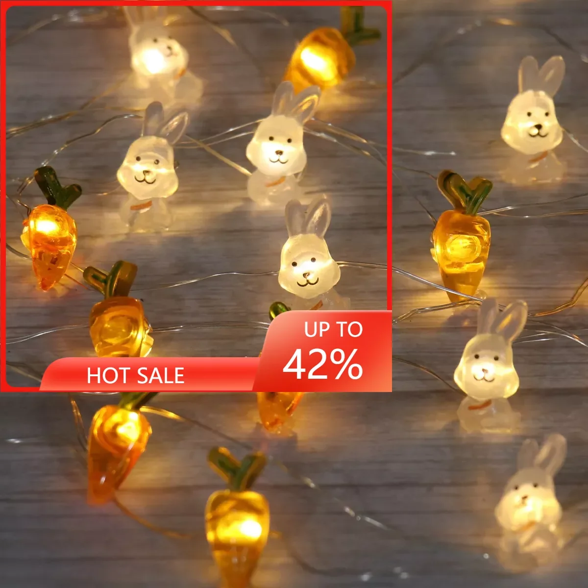 Easter LED Bunny String Lights Easter Decoration For Home Carrot Rabbit Fairy Light Supplies Happy Easter Gifts Party Favor
Easter LED Bunny String Lights Easter Decoration For Home Carrot Rabbit Fairy Light Supplies Happy Easter Gifts Party Favor