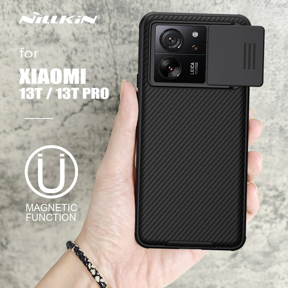 Nillkin for Xiaomi Mi 13T / 13T Pro Case Camshield Magnetic Cover Slide Camera Protection Phone Case for Xiaomi Mi13T Lens Case
Nillkin for Xiaomi Mi 13T / 13T Pro Case Camshield Magnetic Cover Slide Camera Protection Phone Case for Xiaomi Mi13T Lens Case