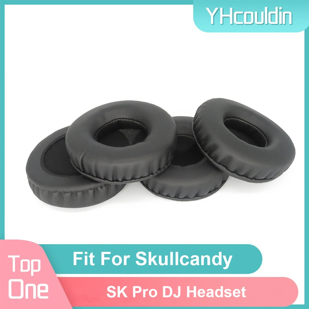 

Earpads For Skullcandy SK Pro DJ Headset Headphone Earcushions PU Soft Pads Foam Ear Pads Black