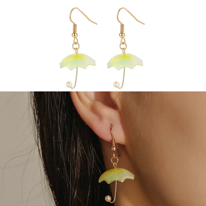 Cute Mini 3D Gradient Color Umbrella Dangle Earrings For Women Girl‘s Fashion Creative Funny Pendant Jewelry Accessories
Cute Mini 3D Gradient Color Umbrella Dangle Earrings For Women Girl‘s Fashion Creative Funny Pendant Jewelry Accessories
