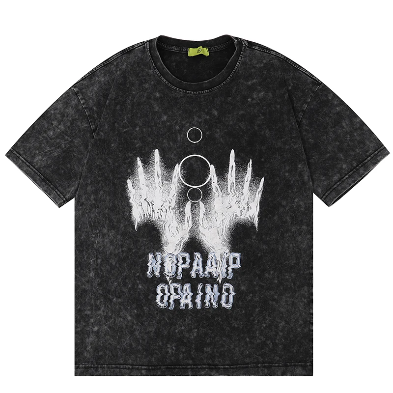 2022 Men Washed T-Shirt Hip Hop Harajuku Punk Rock Graphic Printed T Shirt Streetwear Cotton Casual Tshirt Summer Short Sleeve
2022 Men Washed T-Shirt Hip Hop Harajuku Punk Rock Graphic Printed T Shirt Streetwear Cotton Casual Tshirt Summer Short Sleeve