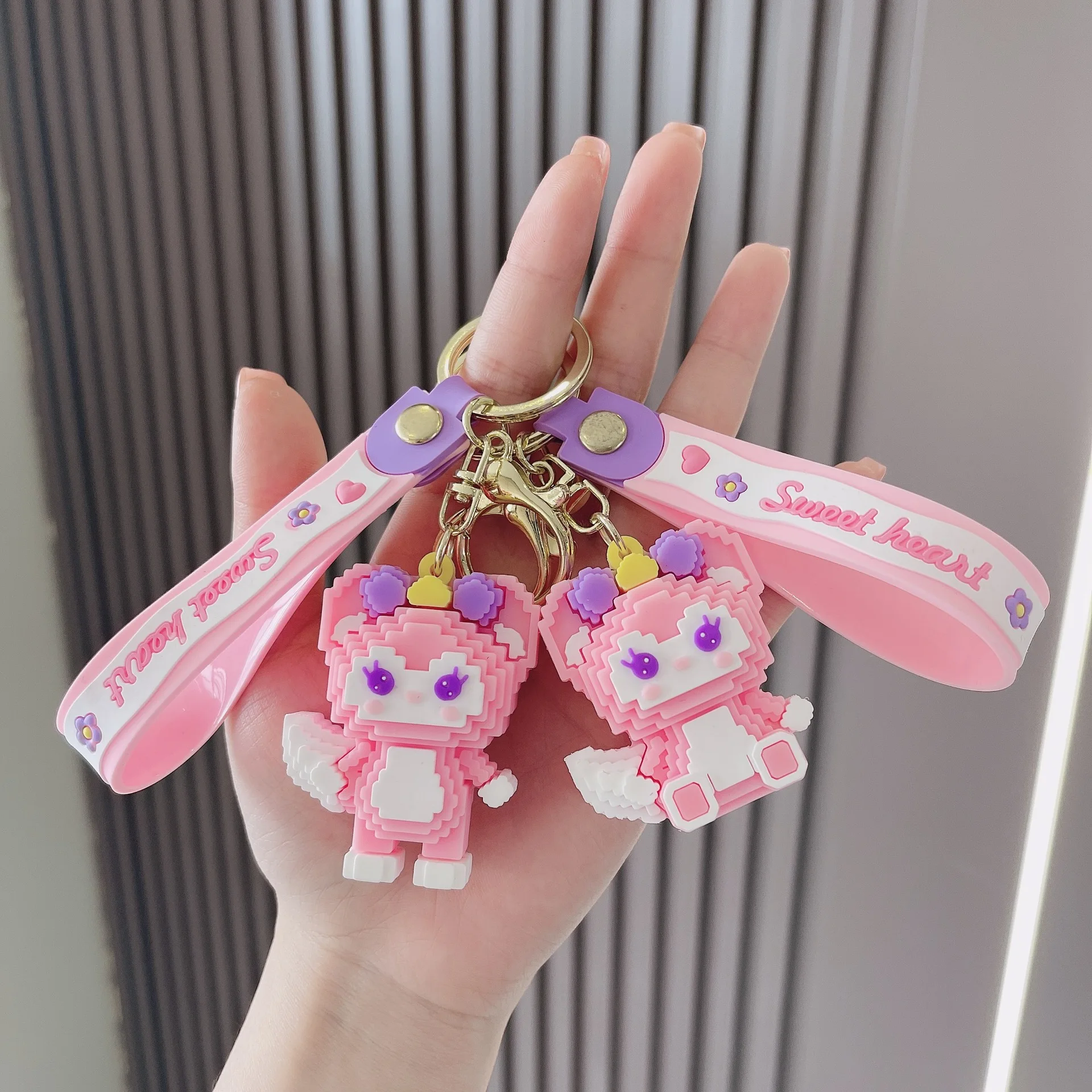 Disney Little Fox Doll Keychain Cartoon LinaBel Epoxy Keyring Fashion Girl Periphery Bag Ornament Car Key Chain Gift
Disney Little Fox Doll Keychain Cartoon LinaBel Epoxy Keyring Fashion Girl Periphery Bag Ornament Car Key Chain Gift