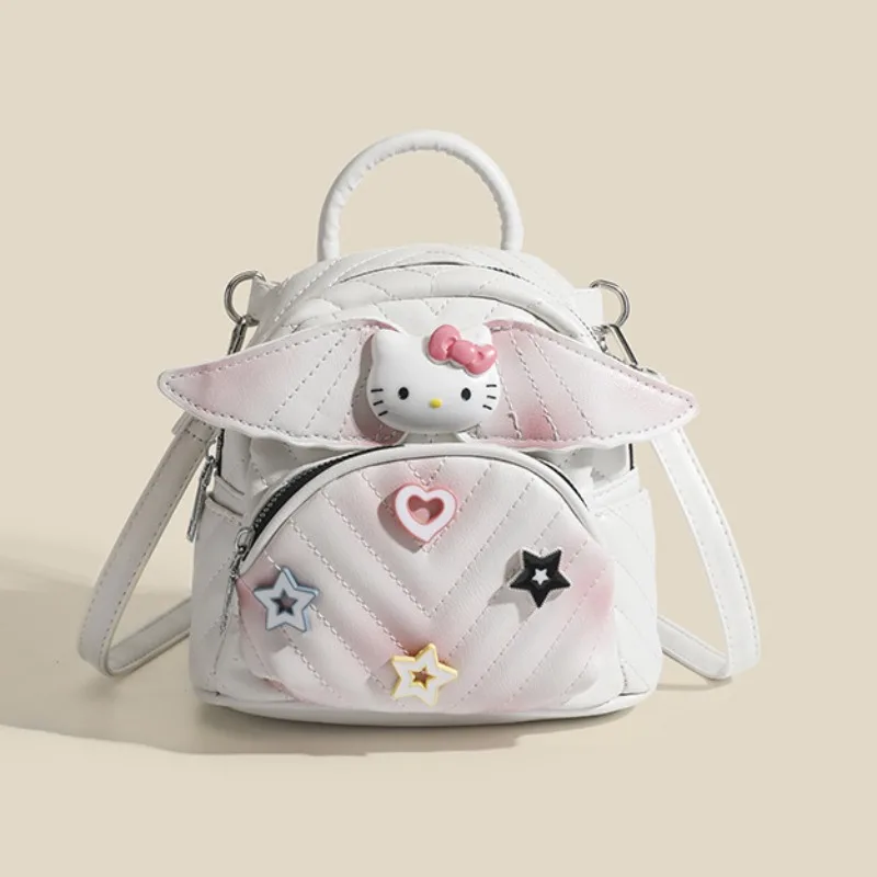Sanrio Kawaii Anime HelloKitty Backpack Cute Sweet Pink Wrings Gradient Color Girl Student Storage Mini Bag Birthday Gift 22cm
Sanrio Kawaii Anime HelloKitty Backpack Cute Sweet Pink Wrings Gradient Color Girl Student Storage Mini Bag Birthday Gift 22cm