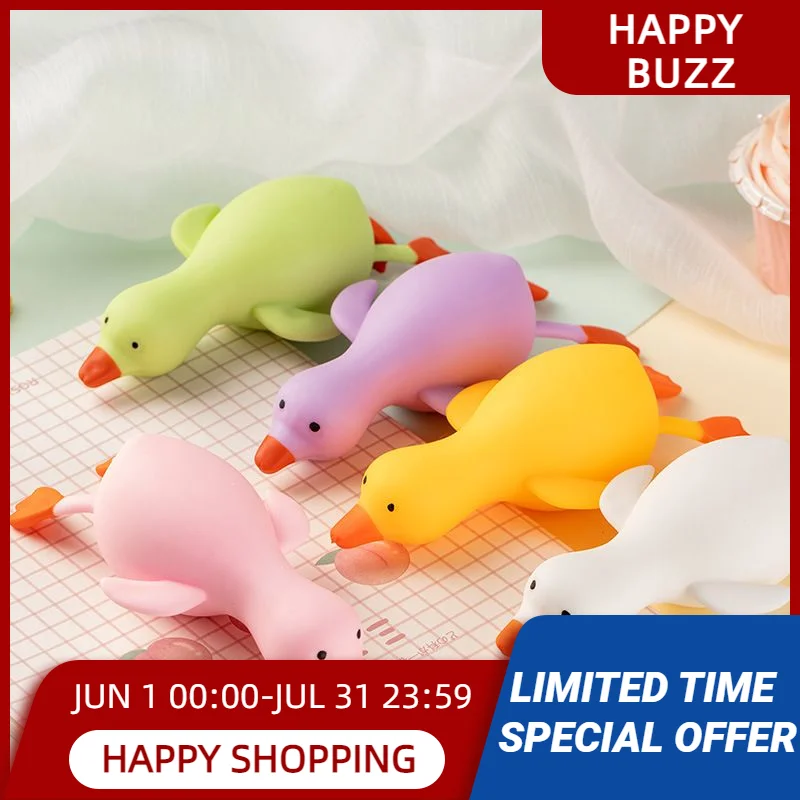 1PC TPR Cartoon Soft Duck Stress Relief Squeeze Flexibility Ball Reliever Squish Toy Animal Antistress For Children Adult Gifts
1PC TPR Cartoon Soft Duck Stress Relief Squeeze Flexibility Ball Reliever Squish Toy Animal Antistress For Children Adult Gifts