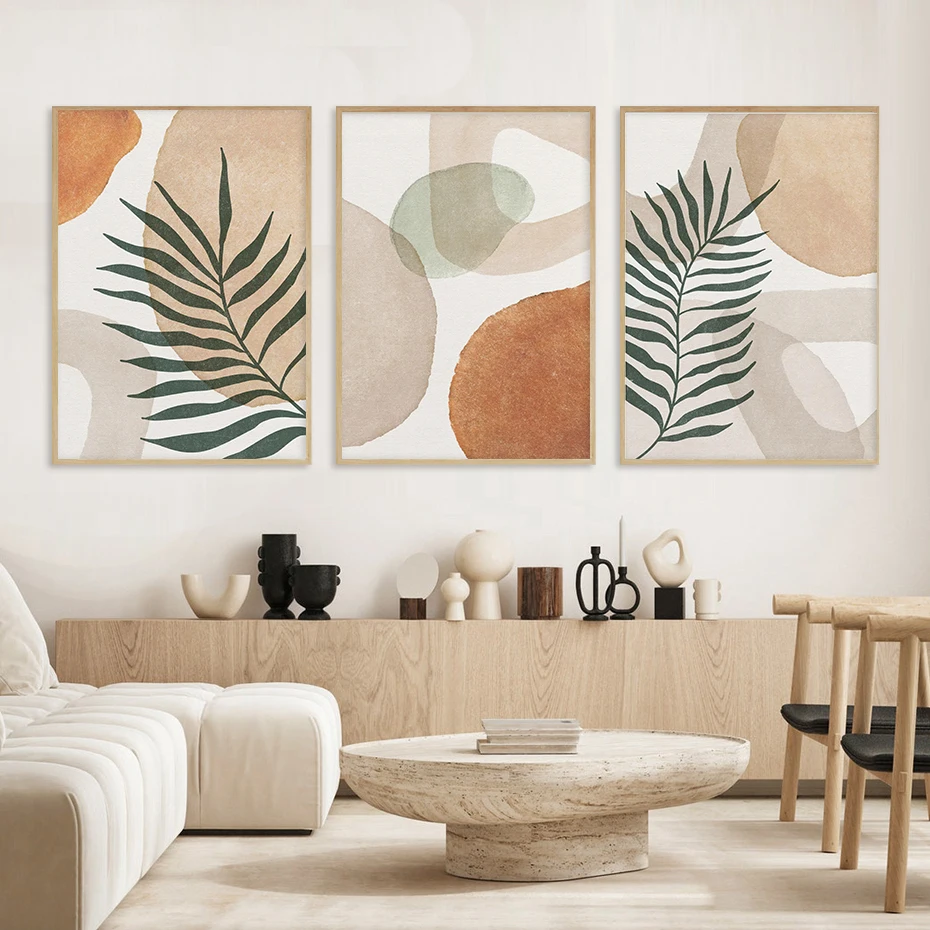 Abstract Geometric Warm Neutral Leaves Posters Minimalist Wall Art Canvas Painting Print Picture Living Room Interior Decor
Abstract Geometric Warm Neutral Leaves Posters Minimalist Wall Art Canvas Painting Print Picture Living Room Interior Decor
