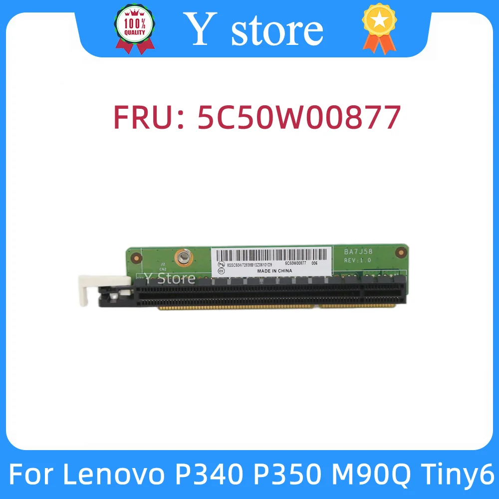 

Y Store New Original Workstation PCIE16 Riser Card For Lenovo ThinkStation P340 P350 M90Q Tiny6 5C50W00877 Fast Ship