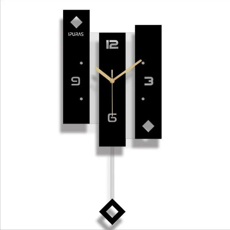 New Wall Clock Quartz Nordic Clock With Pendulum Large Size Wall Watch Modern Design For Home Decoration Big Duvar Saati Decor
New Wall Clock Quartz Nordic Clock With Pendulum Large Size Wall Watch Modern Design For Home Decoration Big Duvar Saati Decor