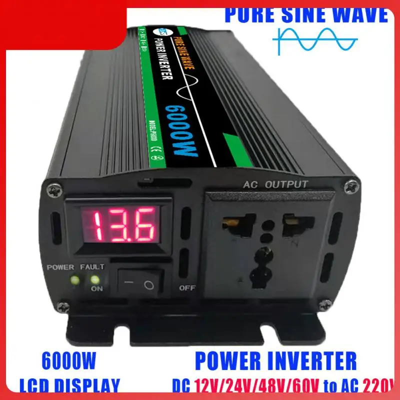 Преобразователь мощности с многослойной защитой, от 12 В постоянного тока до 6000 В переменного тока, Вт, инвертор для солнечной батареи, миниатюрный автомобильный источник питания, портативный трансформатор напряжения
Преобразователь мощности с многослойной защитой, от 12 В постоянного тока до 6000 В переменного тока, Вт, инвертор для солнечной батареи, миниатюрный автомобильный источник питания, портативный трансформатор напряжения