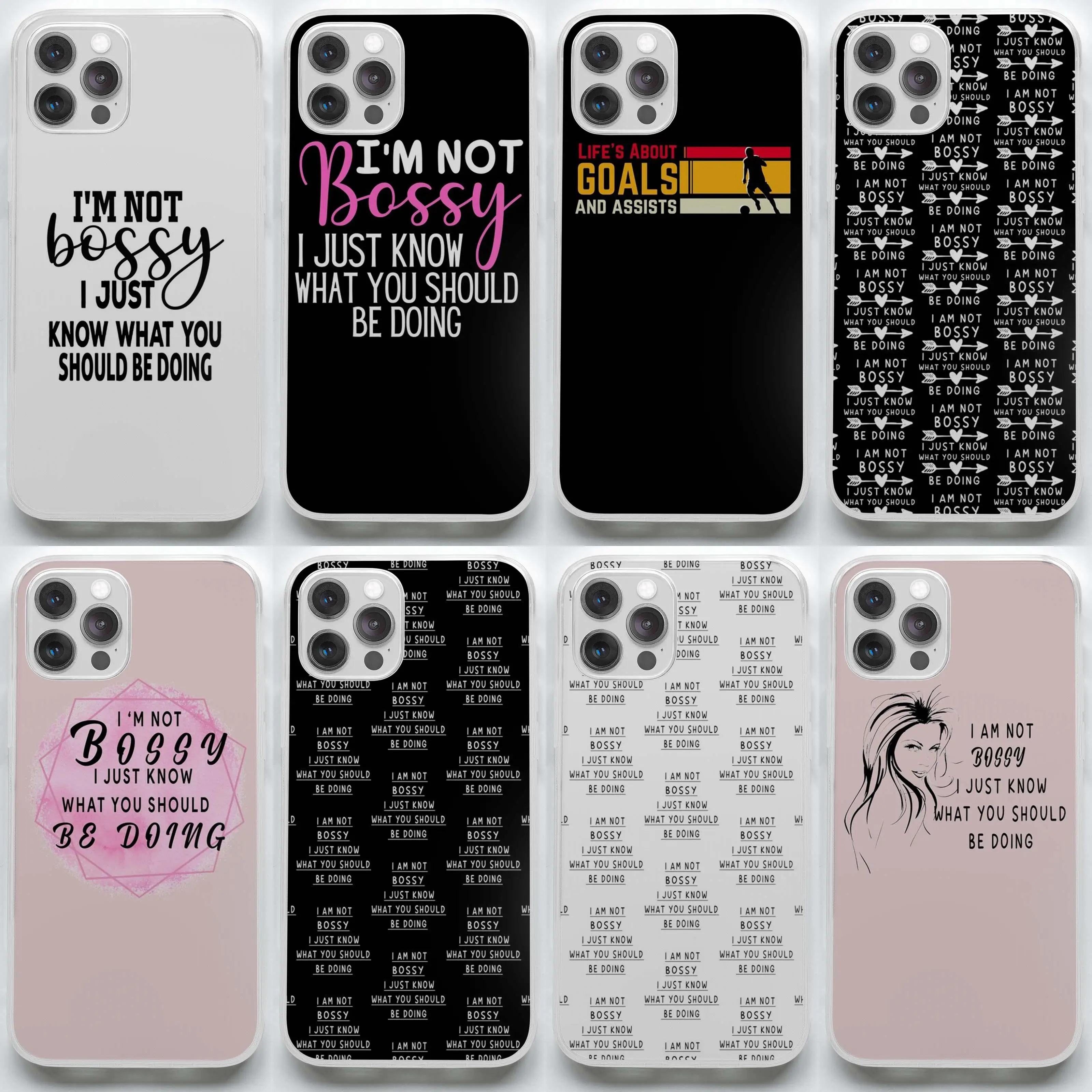 Am Not y Just Know What You Should Be Doing Soft Phone Case for iPhone 7 8 Plus 11 12 13 Pro Max Mini X XS XR Max Accessories
Am Not y Just Know What You Should Be Doing Soft Phone Case for iPhone 7 8 Plus 11 12 13 Pro Max Mini X XS XR Max Accessories
