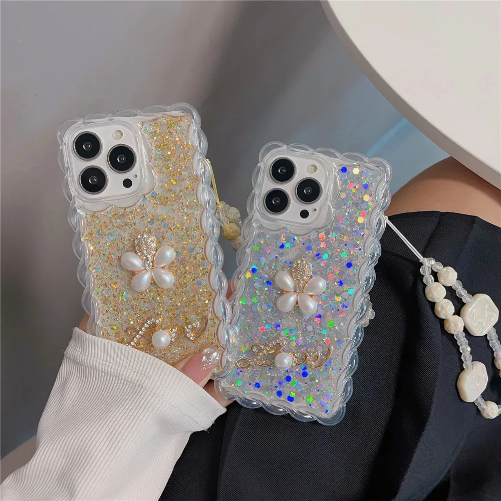 Luxury Glitter Bling Phone Case For iPhone 11 12Pro 13 Pro 14 14Pro Max Bead Bracelet String Shockproof TPU Silicone Funda Cover
Luxury Glitter Bling Phone Case For iPhone 11 12Pro 13 Pro 14 14Pro Max Bead Bracelet String Shockproof TPU Silicone Funda Cover