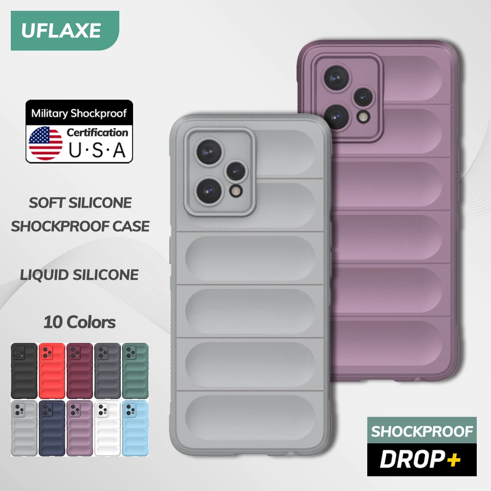 Оригинальный Мягкий силиконовый чехол UFLAXE для Realme Narzo 50 Pro 5G / Narzo 50A Prime, противоударный Противоскользящий чехол-накладка
Оригинальный Мягкий силиконовый чехол UFLAXE для Realme Narzo 50 Pro 5G / Narzo 50A Prime, противоударный Противоскользящий чехол-накладка