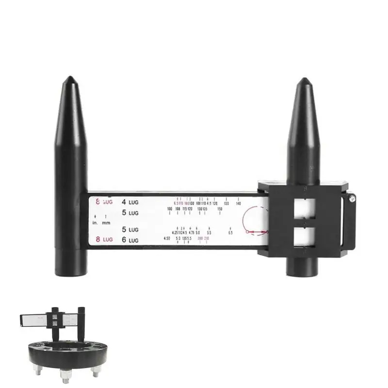 Wheel Rim Bolt Pattern Gauge 8 Lug Wheel Rim Gauge Rim Bolt Pattern Measuring Tool PCDs Ruler Lug Bolt Pattern Gauge Sliding
Wheel Rim Bolt Pattern Gauge 8 Lug Wheel Rim Gauge Rim Bolt Pattern Measuring Tool PCDs Ruler Lug Bolt Pattern Gauge Sliding