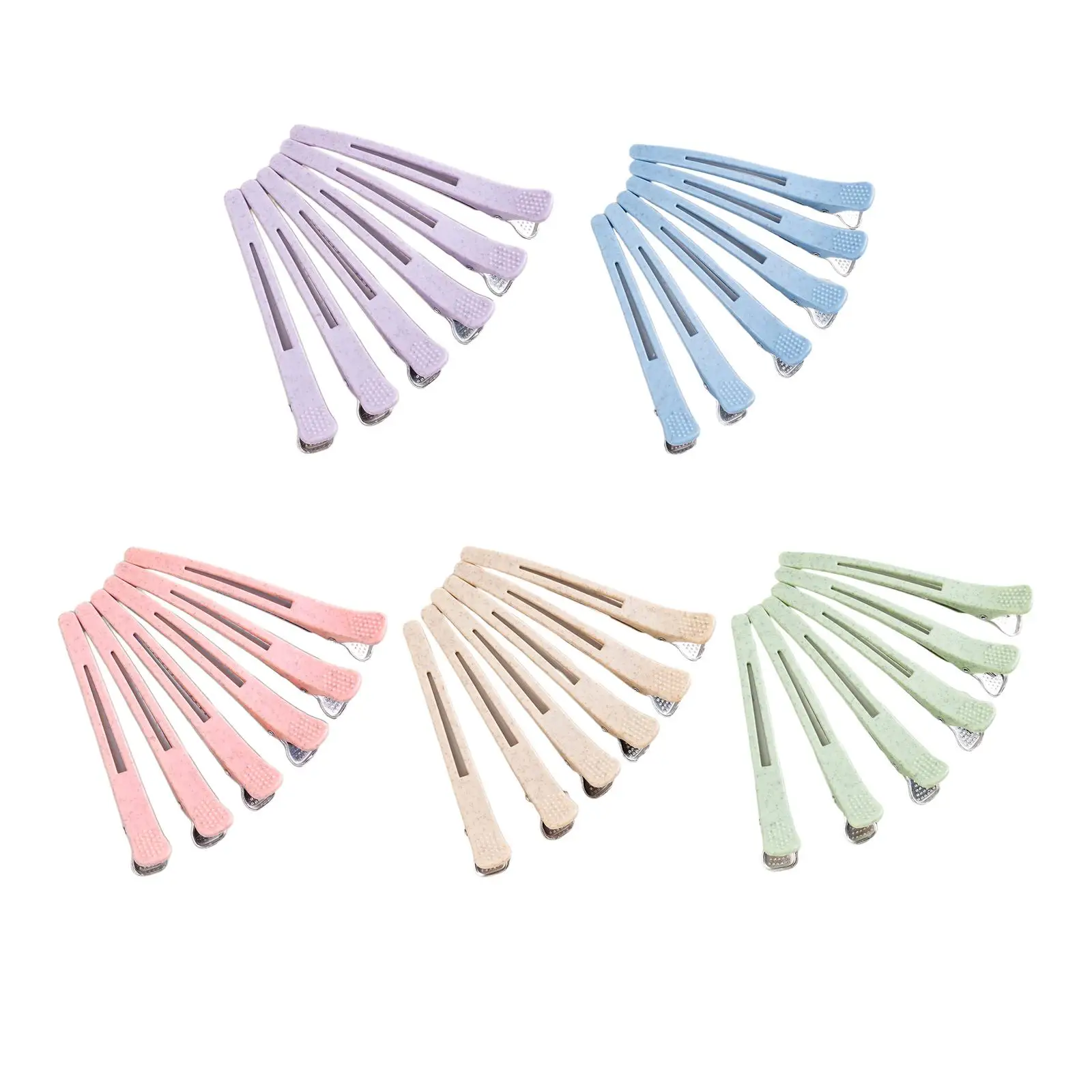 Dividing Duckbill Hair Clips No trace Hair Pins Professional Hair Clamps for Barber
Dividing Duckbill Hair Clips No trace Hair Pins Professional Hair Clamps for Barber