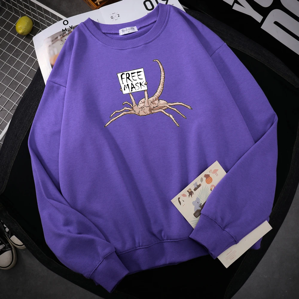 Alien Facehugger Horror Print Hoodie Men Fashion Warm Hoody Autumn Casual Sweatshirt Fleece Warm Harajuku Streetwear Female
Alien Facehugger Horror Print Hoodie Men Fashion Warm Hoody Autumn Casual Sweatshirt Fleece Warm Harajuku Streetwear Female