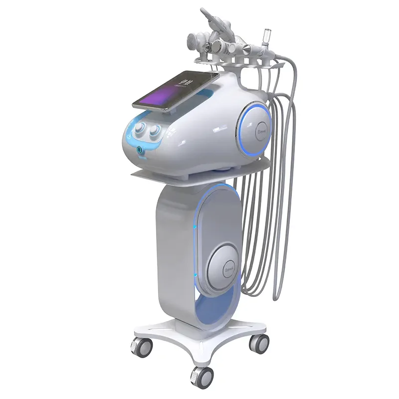 

Dermabrasion Machine Aqua Facial Peel Oxygen Spray Inject Cold Hammer Skin Rejuvenation Hydro Face Deep Cleaning Facial Machine