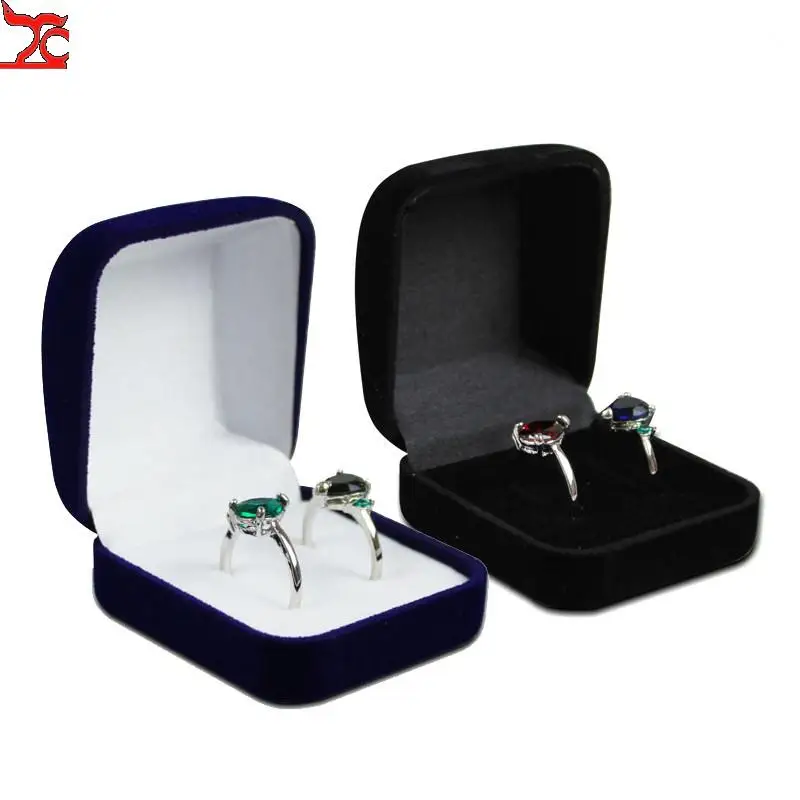Wholesale 50Pcs Ring Storage Package Gift Box Soft Black Blue/red/velvet Casket Long Earrings Jewelry Organizer Box 4 Color
Wholesale 50Pcs Ring Storage Package Gift Box Soft Black Blue/red/velvet Casket Long Earrings Jewelry Organizer Box 4 Color