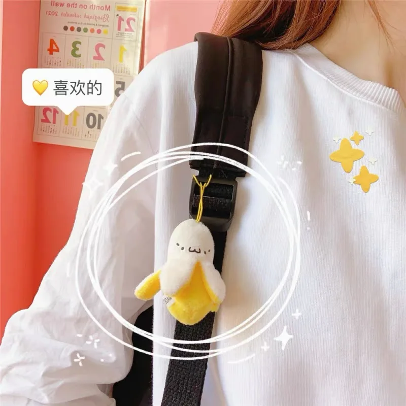 Cute Little Banana Plush Toy Mobile Phone Bag Creative Fruit Keyring Pendant Accessory Mini Small Figure Keychain For Women Men
Cute Little Banana Plush Toy Mobile Phone Bag Creative Fruit Keyring Pendant Accessory Mini Small Figure Keychain For Women Men
