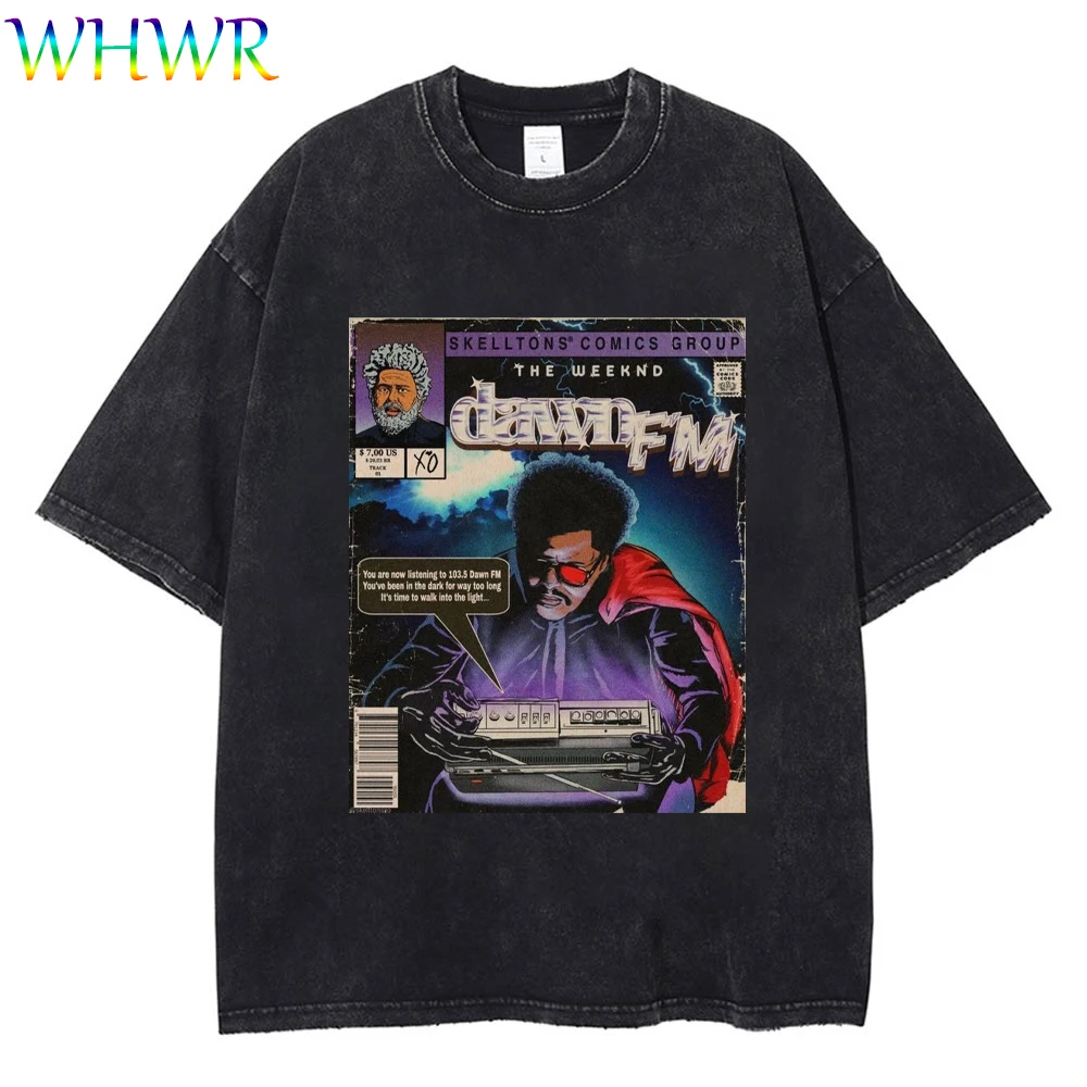 Hip Hop Oversized Tshirts The Weeknd Washed Vintage T-shirts Streetwear Retro T Shirt O-neck Short-sleeved Top Summer Loose Tees
Hip Hop Oversized Tshirts The Weeknd Washed Vintage T-shirts Streetwear Retro T Shirt O-neck Short-sleeved Top Summer Loose Tees