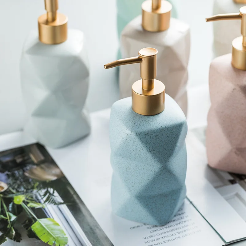 380ml Ceramic Hand Sanitizer Bottle Shower Gel Shampoo Lotion Dispenser Portable Hand Sanitizer Bathroom Accessories Set
380ml Ceramic Hand Sanitizer Bottle Shower Gel Shampoo Lotion Dispenser Portable Hand Sanitizer Bathroom Accessories Set