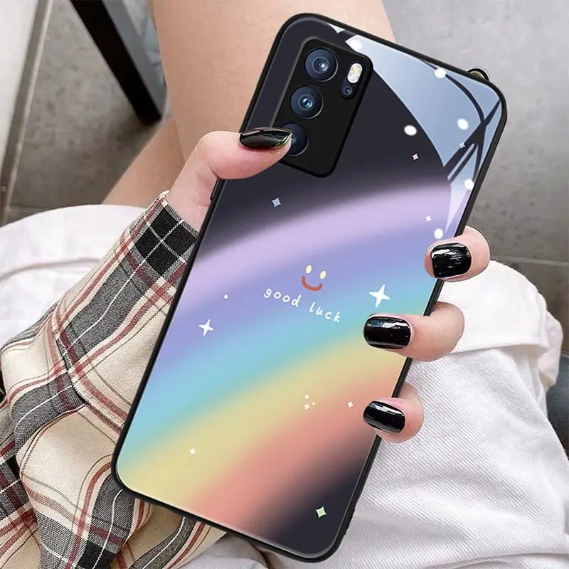 Стеклянная фоторамка для Oppo Find X3 Pro Reno6 Reno5 Pro Plus, матовый мягкий чехол для Oppo Find X3pro Reno6, Радужный чехол с градиентом
Стеклянная фоторамка для Oppo Find X3 Pro Reno6 Reno5 Pro Plus, матовый мягкий чехол для Oppo Find X3pro Reno6, Радужный чехол с градиентом