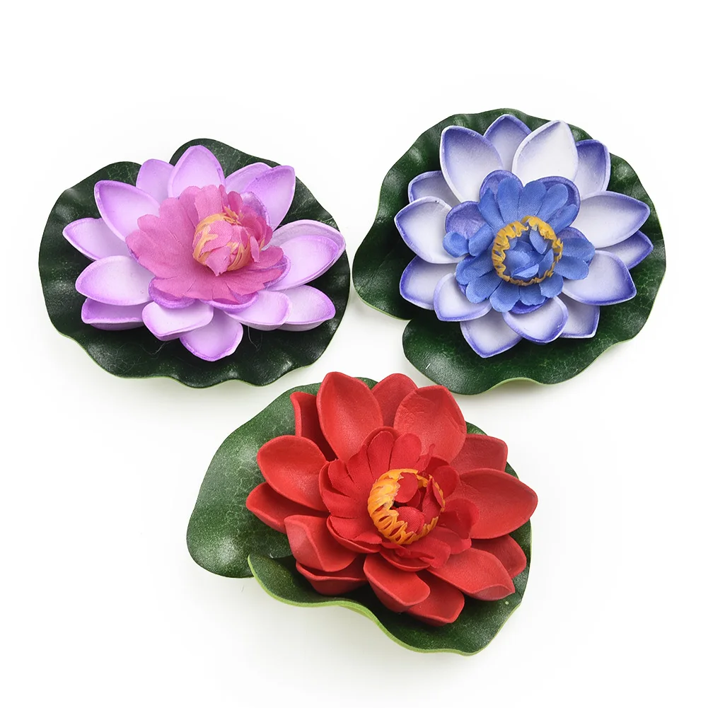 10pcs/set Sale Artificial Lotus Flower Fake Eva plastic Floating Lifelike Outdoor decor Pool Plants Simulation
10pcs/set Sale Artificial Lotus Flower Fake Eva plastic Floating Lifelike Outdoor decor Pool Plants Simulation