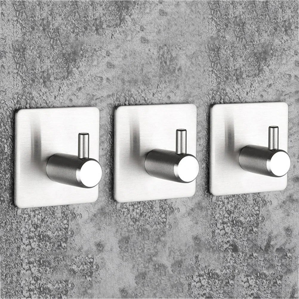 Pack of 4 Metal Seamless Traceless Stainless Steel Hooks Door Hanger Adhesive Hook for Bathroom Robe
Pack of 4 Metal Seamless Traceless Stainless Steel Hooks Door Hanger Adhesive Hook for Bathroom Robe