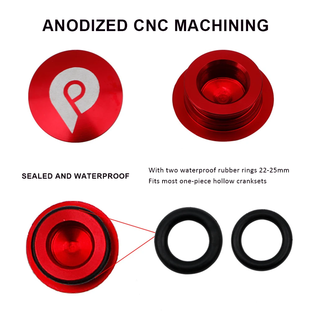 New Aluminum Alloy hollow chain wheel right crank Covers compatible with M610 XT crankset cap Iamok BMX Road Bike Fitting
New Aluminum Alloy hollow chain wheel right crank Covers compatible with M610 XT crankset cap Iamok BMX Road Bike Fitting