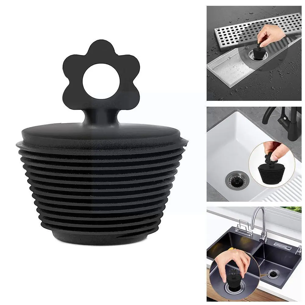 Flower Silicone Plug Plug Water Plug Bathtub Plug Corrosion Plug Wear-resistant Sink Plug Basin Wash Pull-resistant T4b6
Flower Silicone Plug Plug Water Plug Bathtub Plug Corrosion Plug Wear-resistant Sink Plug Basin Wash Pull-resistant T4b6
