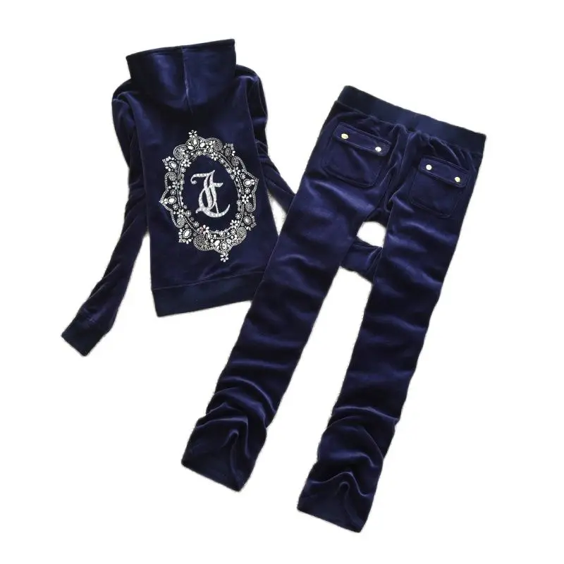 Juicy Tracksuit Fall/Winter 2023 Women's Brand Velvet Fabric Tracksuits Hoodies and Wide Leg Pants 2 Piece Set Velour Tracksuit
Juicy Tracksuit Fall/Winter 2023 Women's Brand Velvet Fabric Tracksuits Hoodies and Wide Leg Pants 2 Piece Set Velour Tracksuit