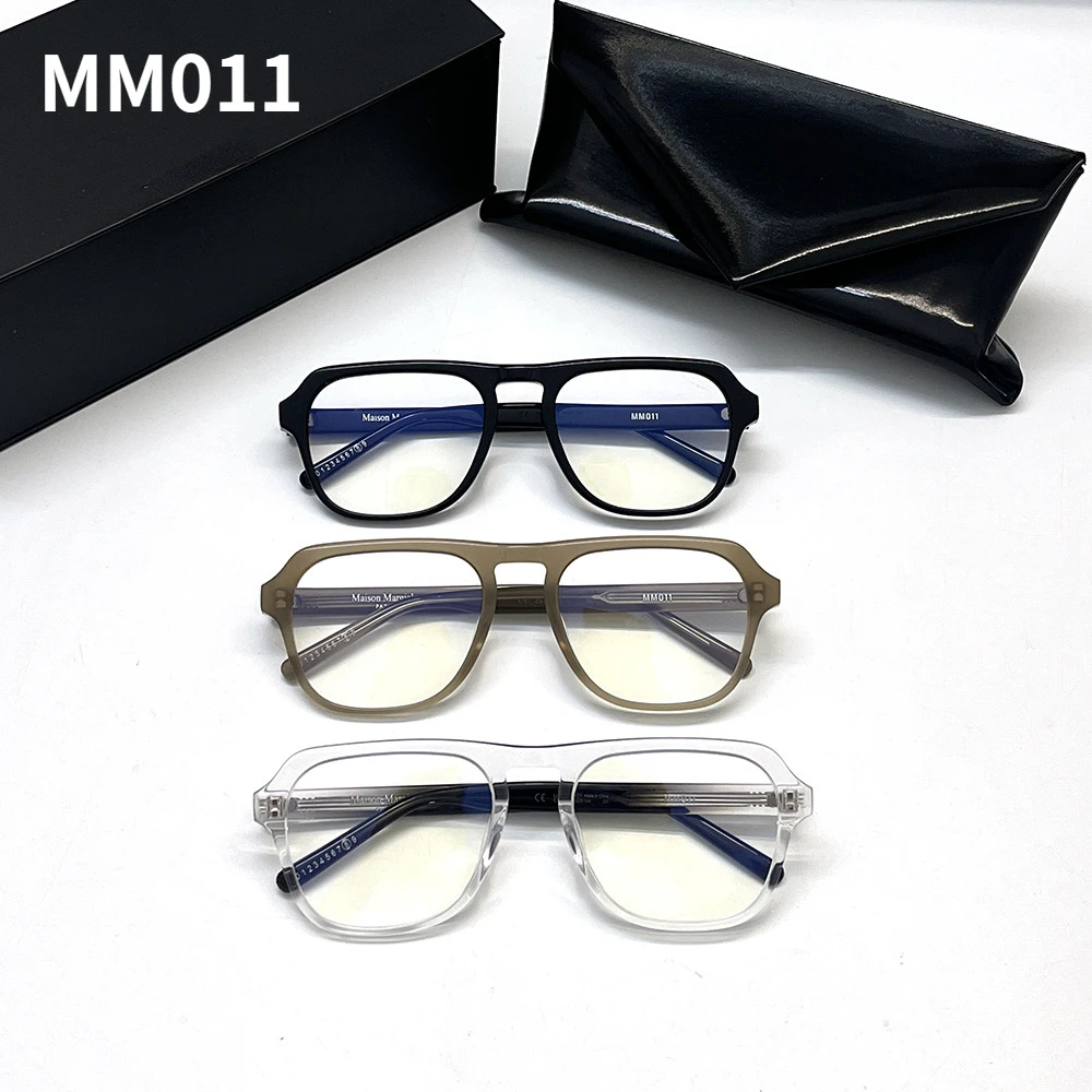 23SS New Luxury Maison Margiela Flat Sunglasses Women's Men's MM6 Eyeglasses MM011 Cat Eye Fashion Spy Plain Glasses Frame
23SS New Luxury Maison Margiela Flat Sunglasses Women's Men's MM6 Eyeglasses MM011 Cat Eye Fashion Spy Plain Glasses Frame