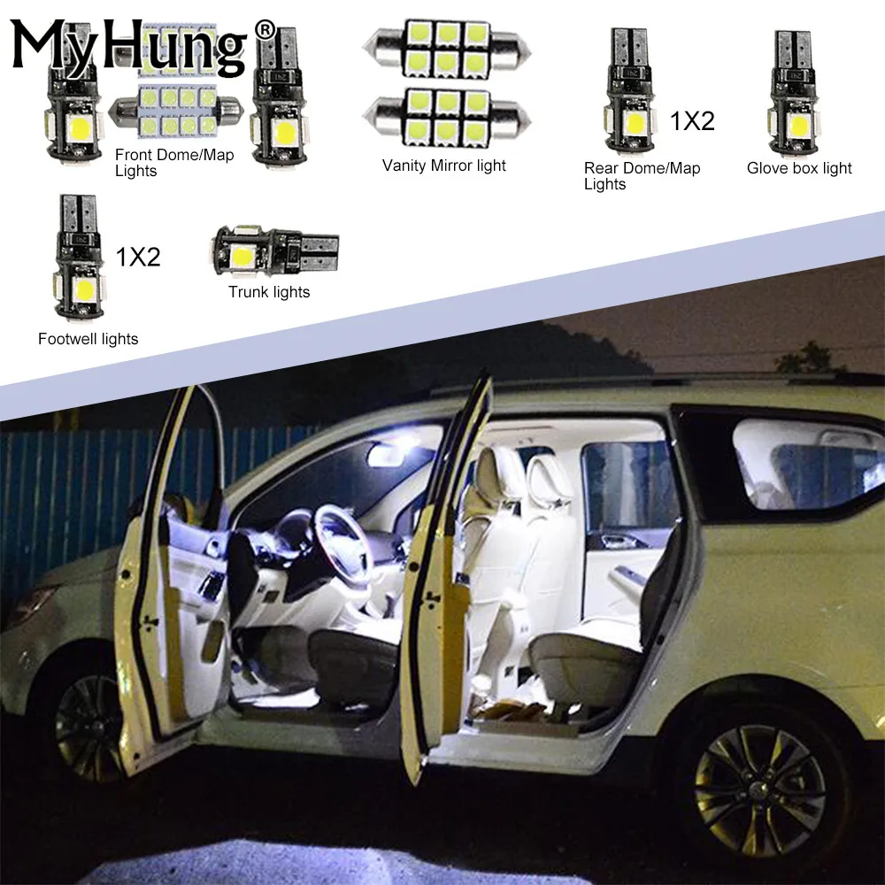 Convenience Bulbs For Audi A6L Car Led Interior Light C10W W5W Replacement Bulbs Dome Map Lamp Light Bright White 12 PCS Per Set
Convenience Bulbs For Audi A6L Car Led Interior Light C10W W5W Replacement Bulbs Dome Map Lamp Light Bright White 12 PCS Per Set
