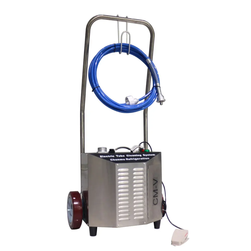 High Efficiency and easy-operated rotary tube cleaner CM-V of air conditioning systems for condensors
High Efficiency and easy-operated rotary tube cleaner CM-V of air conditioning systems for condensors