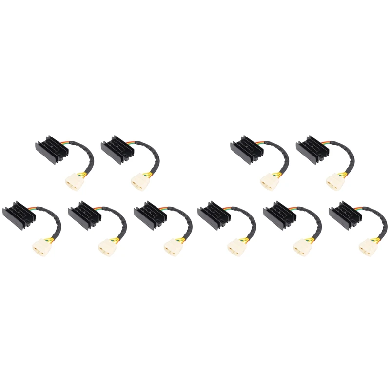 10X Voltage Regulator Rectifier For Suzuki DR-Z250 LT-F160 LT-F250 LT-F300 LT160E LT-4WD LT-F4WDX Quad Runner King 
10X Voltage Regulator Rectifier For Suzuki DR-Z250 LT-F160 LT-F250 LT-F300 LT160E LT-4WD LT-F4WDX Quad Runner King