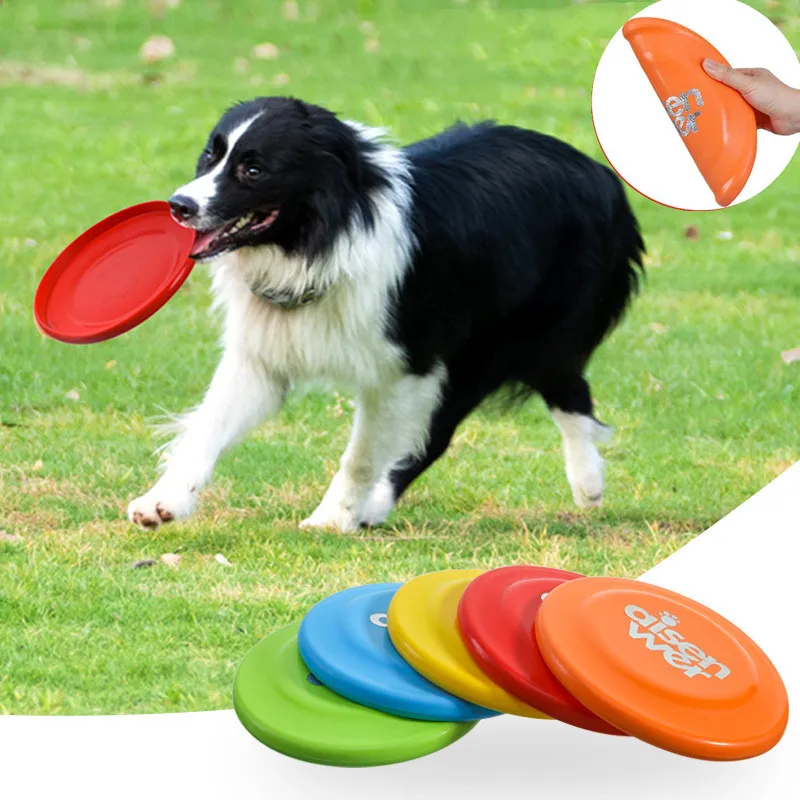 1pc Dog Flying Discs Pet Training Products Rubber Interactive Dog Toy Resistance Bite Chew Toys Soft Rubber Puppy Pet Toy
1pc Dog Flying Discs Pet Training Products Rubber Interactive Dog Toy Resistance Bite Chew Toys Soft Rubber Puppy Pet Toy