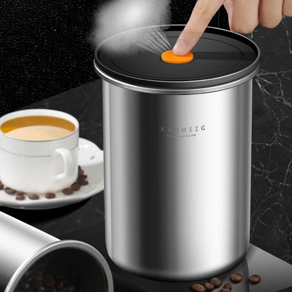 Storage Rack Coffee Can Stainless Steel Containers Lids Metal Tea Canister Silicone
Storage Rack Coffee Can Stainless Steel Containers Lids Metal Tea Canister Silicone