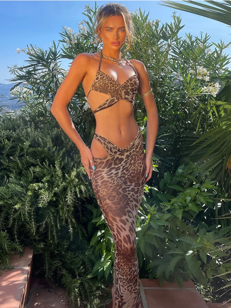 Leopard Print Sexy 3 Pieces Set Women 2023 Sexy Elegant Halter Neck Tank Top Panties and Long Skirts Beach Holiday Party Outfits
Leopard Print Sexy 3 Pieces Set Women 2023 Sexy Elegant Halter Neck Tank Top Panties and Long Skirts Beach Holiday Party Outfits