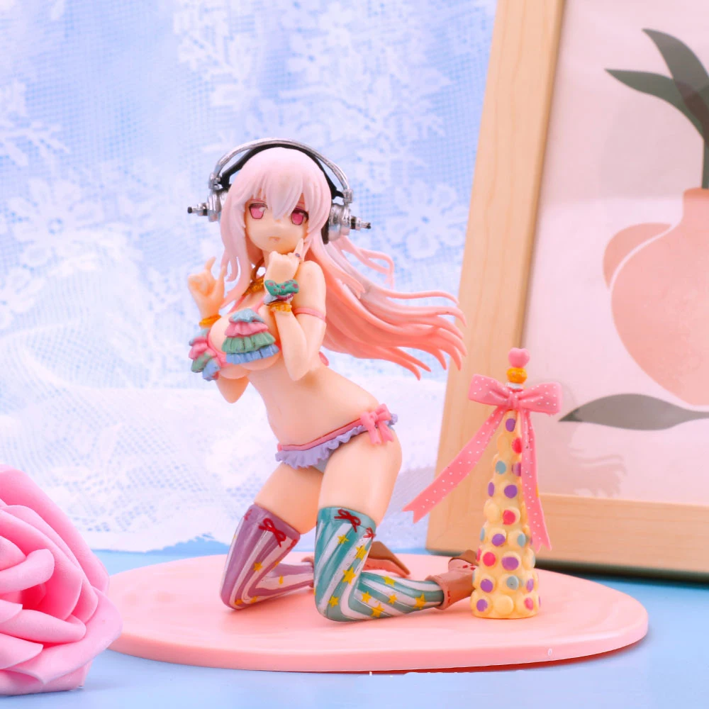Фигурка бикини Super Sonico, высота 13 см, фигурка Supersonico, статуя, модель, кавайная кукла, украшение для стола, игрушки в подарок
Фигурка бикини Super Sonico, высота 13 см, фигурка Supersonico, статуя, модель, кавайная кукла, украшение для стола, игрушки в подарок